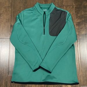 Adidas Pull Over 1/4 Zip Up Mens Jacket | XL